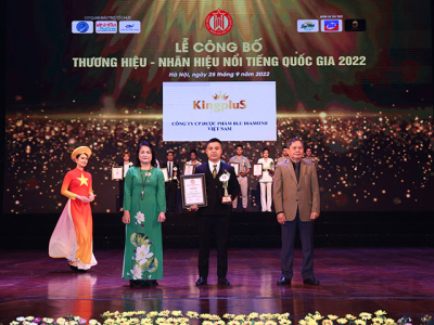 Công ty CP dược BLU DIAMOND vinh dự nhận giải thưởng Top 10 Thương hiệu – Nhãn hiệu nổi tiếng quốc gia 2022